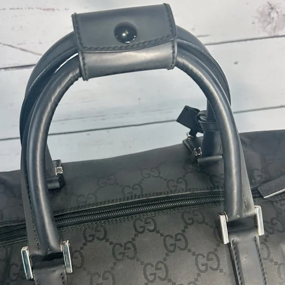 Authentic Gucci GG Canvas Boston Bag – Y2K Vintage 🖤 - Picture 5 of 16